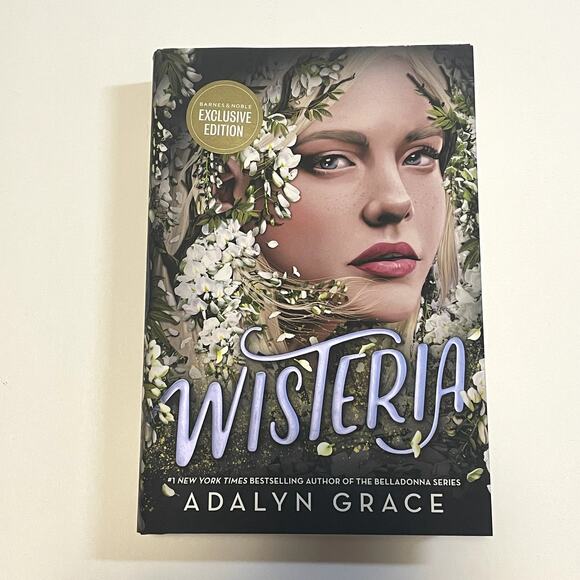 Wisteria by Adalyn Grace Barnes and Noble Exclusive Edition Book Hardcover - Picture 1 of 11